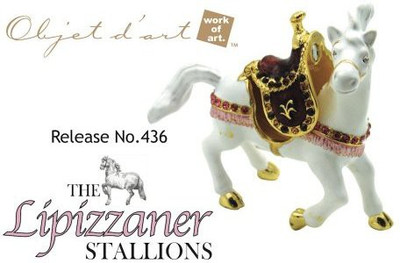 

Objet d' Art Objet D'Art Release 436 "The Lipizzaner Stallions" White(Multicolor)
