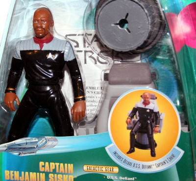 

Star Trek Captain Benjamin Sisko Deep Space Nine 1998 Warp Factor(Multicolor)