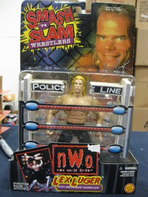 

Toybiz Lex Luger Nwo With Breakaway Barricade(Multicolor)