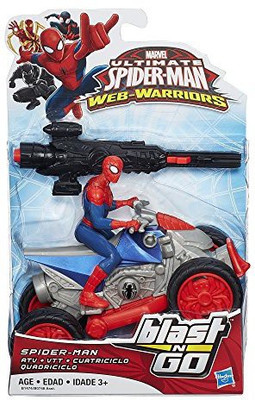 

Spiderman Marvel Ultimate Web Warriors Atv Vehicle(Multicolor)