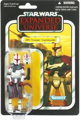 

Hasbro Star Wars 2011 Vintage Collection Action Figure #54 ARC Trooper Commander(Multicolor)