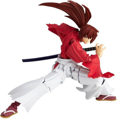 

Kaiyodo Jap. Rurouni Kenshin Revoltech Super Poseable Action Figure #109 Himura Kenshin(Multicolor)