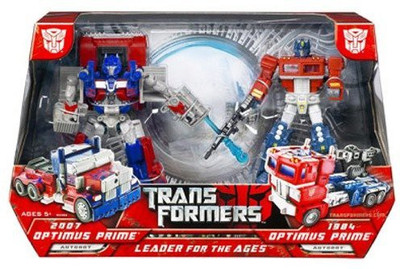 

Hasbro Transformers 1984 & 2007 Optimus Prime Exclusive 2Pack(Multicolor)