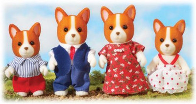 

Flair Sylvanian Families Corgi Family(Multicolor)