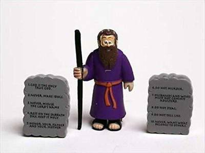 

Renewing Minds Beginners Bible Moses And Commandments(Blue)