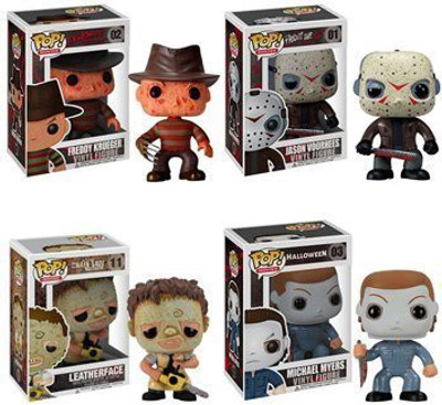 

Funko Pop Horror Movies Vinyl Set Of 4 (Freddyjasonmichael Myers(Multicolor)