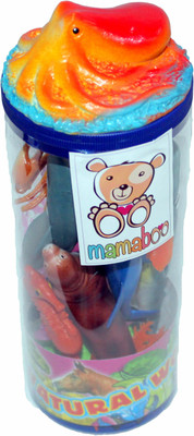

Mamaboo Natural World Ocean Animals (XL Size)(Multicolor)