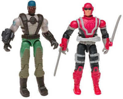 

G.I. Joe 3 3/4" 2Pack Heavy Duty Vs Razorclaw(Multicolor)
