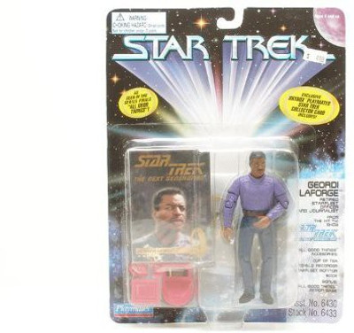 

Star Trek The Next Generation Geordi Laforge "All Good Things" 45"(Multicolor)