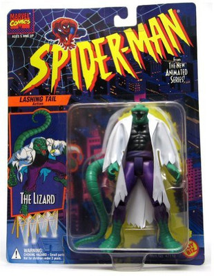 

Spiderman Animated Seriesthe Lizard Lashing Tail (White Shirt)(Multicolor)