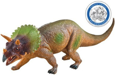 

Great Dinos Giant Triceratops Dinosaur(Multicolor)