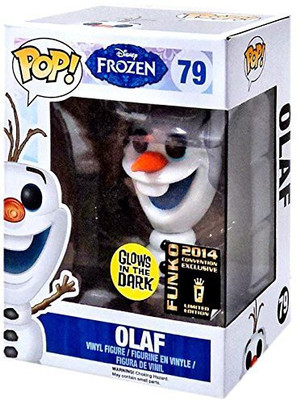 

Funko 2014 Exclusive Pop Disney Frozen Vinyl Olaf(Multicolor)