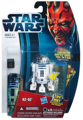 

Hasbro Star Wars Movie Heroes 2012 Mh03 R2D2 375 Inch(Multicolor)