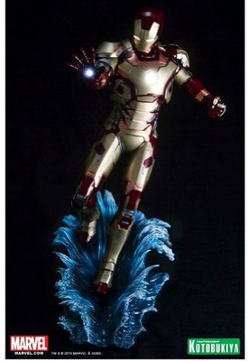 

Kotobukiya Iron Man 3 Mark 42 Artfx + Statue(Multicolor)