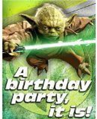 

American Balloon Company Hallmark Star Wars Invitations (8ct)(Black)