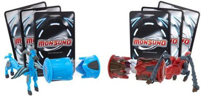 

Monsuno Core "Combat 2Pack" Wave 1 Quickforce/Spiderwolf(Multicolor)