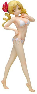 Wave Beach Queens Madoka Magica Tomoe Mami [1/10 Scale Pvc](Multicolor)