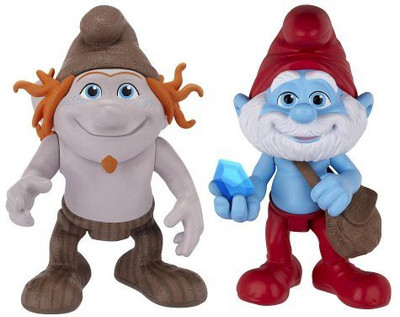 

The Smurfs Smurfs Grab Em'S Papa & Hackus (2 Pack)(Multicolor)