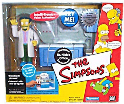 

Playmates Toys The Simpsons Interactive Dr Nick'S Office(Multicolor)