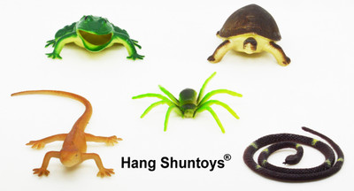 

Hang Shuntoys Wild Animals Plastic Toys For Kids (5 Pcs. Pack)(Multicolor)