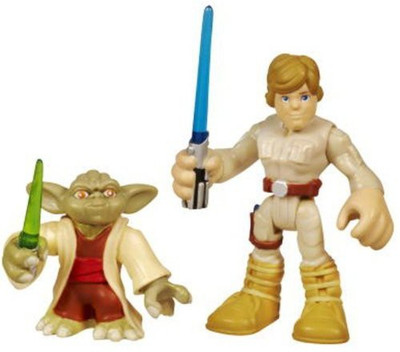 

Hasbro Playskool Heroesstar Warsjedi Forceexclusive Syoda & Luke(Multicolor)