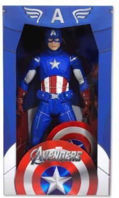 

NECA Avengers Captain America 18" Scale 14(Blue)