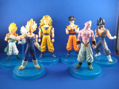 

Dragon Ball Z Dragon Ball Action Figures Animel Manga 6 Figure Set New(Multicolor)