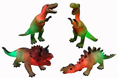 

WeGlow International Dinosaur With Light And Sound Assorted (4Pack)(Multicolor)