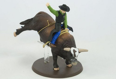 Big Country Toys Pbr Bushwhacker Rodeo Bull With Rider(Multicolor)