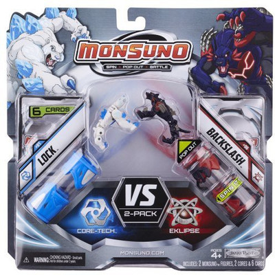 

Monsuno Core "Combat 2Pack" Wave 2 Lock/Backslash(Multicolor)