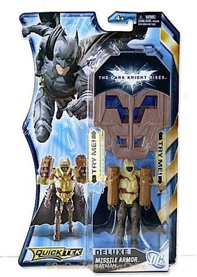 

Mattel Batman The Dark Knight Rises Quicktek Figure Deluxe Missile Armor W7193(Multicolor)