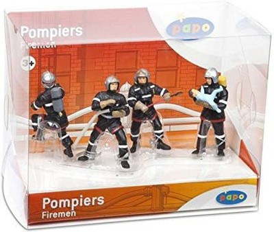 

Papo Boxed Set Of 4 Firemen(Multicolor)