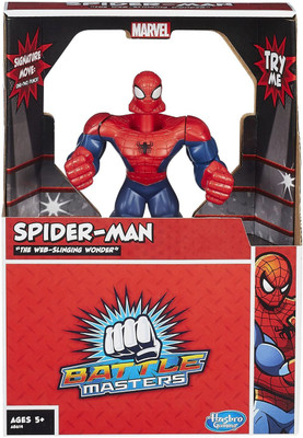 Hasbro Marvel Battle Masters Spider-Man Figure(Red, Blue)