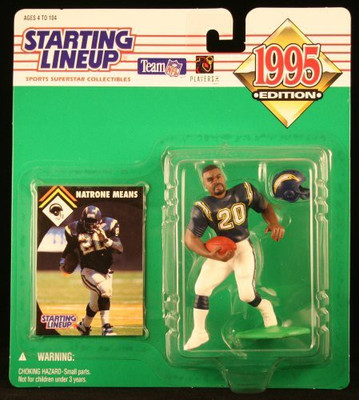 

Starting Lineup Natrone Means / San Diego Chargers 1995 Nfl Starting(Multicolor)