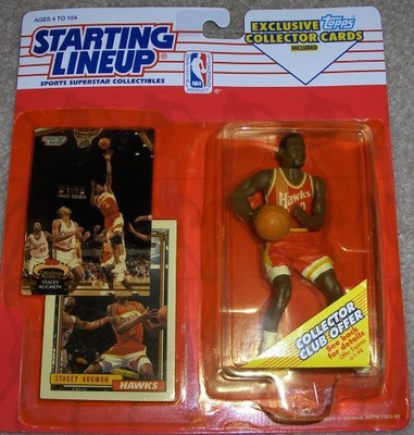 Starting Lineup Stacey Augmon 1993 Starting Lineup(Multicolor)