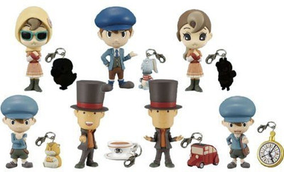 

Bandai Professor Layton Prop Plus Petit Mini Box Of 8 Pc(Multicolor)