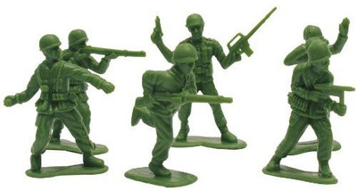 

Creative Converting Green Army Men(Green)