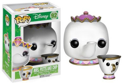 

Funko Pop Disney: Mrs. Potts And Chip Action Figure(Multicolor)