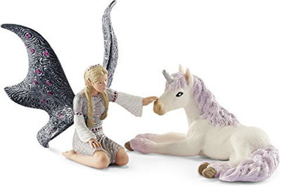

Schleich Landariel With Unicorn Foal(Multicolor)