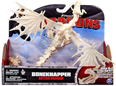 

Dreamworks Dragons Dragons Action Dragon Figure, Boneknapper(White)
