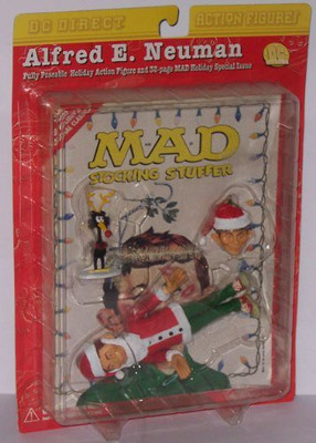 

DC Comics Mad Alfred E Neuman Holiday With Ornament And Mad Holiday(Multicolor)