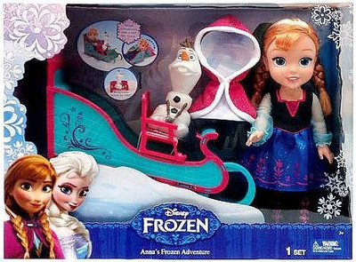 

Tolly Tots Disney Frozen Anna And Sleigh Anna'S Frozen Adventure(Multicolor)