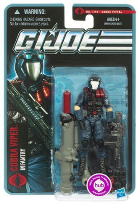 Hasbro Gi Joe Pursuit Of Cobra 3 3/4 Inch Viper(Multicolor)