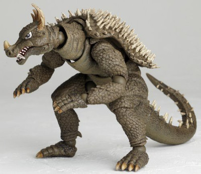 

Kaiyodo Jap. Godzilla Revoltech Scifi Super Poseable Anguirus(Brown)