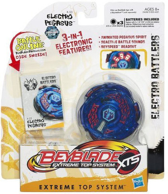 

Beyblade Extreme Top System Electro Battlers X53 Electro Pegasus Top(Multicolor)