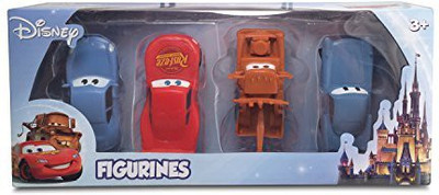 

Beverly Hills Teddy Bear Company Disney Cars Themed 4 Pack Playset(Multicolor)