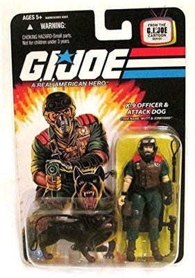 

G.I. Joe Hasbro 3 3/4" Wave 10 Mutt And Junkyard(Multicolor)