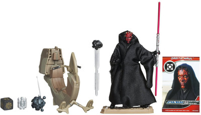 

Star Wars Sith Speeder Vehicle With Darth Maul Action Figure 4 Inches(Multicolor)