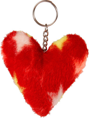 

Creative Textiles Heart Key Chain(Red)