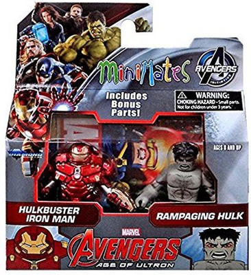 

Marvel Avengers Age Of Ultron Minimates Series 63 Hulkbuster Iron Man(Multicolor)